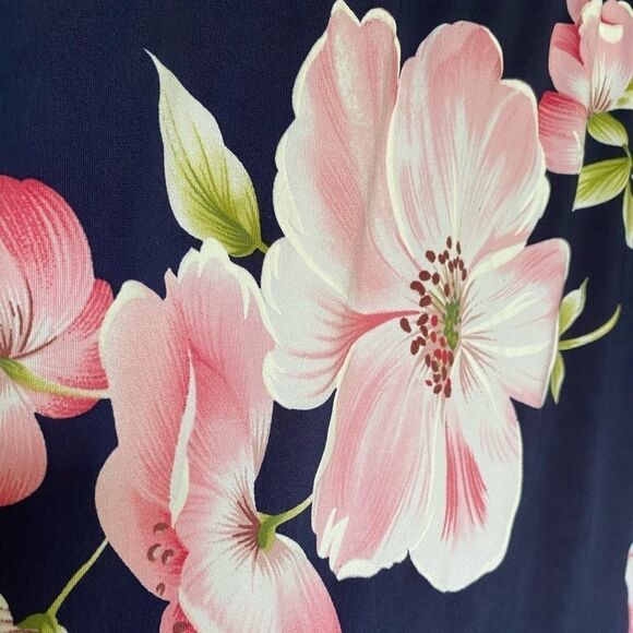 VINTAGE Emi & Joe floral ruffled high‎ low skirt - Picture 4 of 6